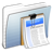Graphite Stripped Folder Documents Icon